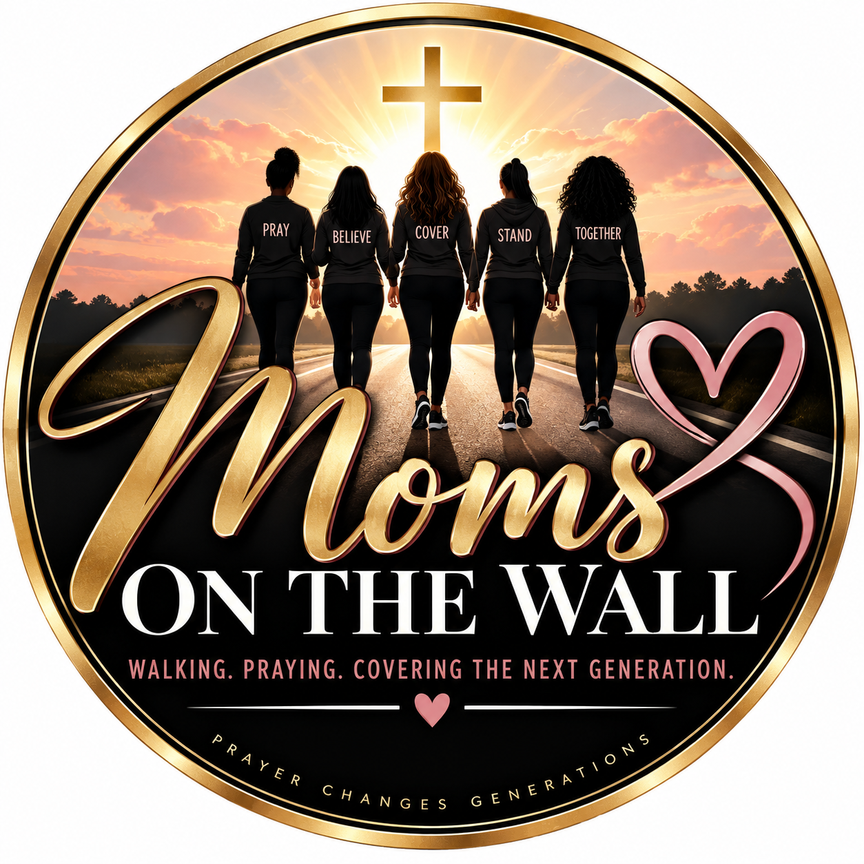 Moms on the Wall emblem